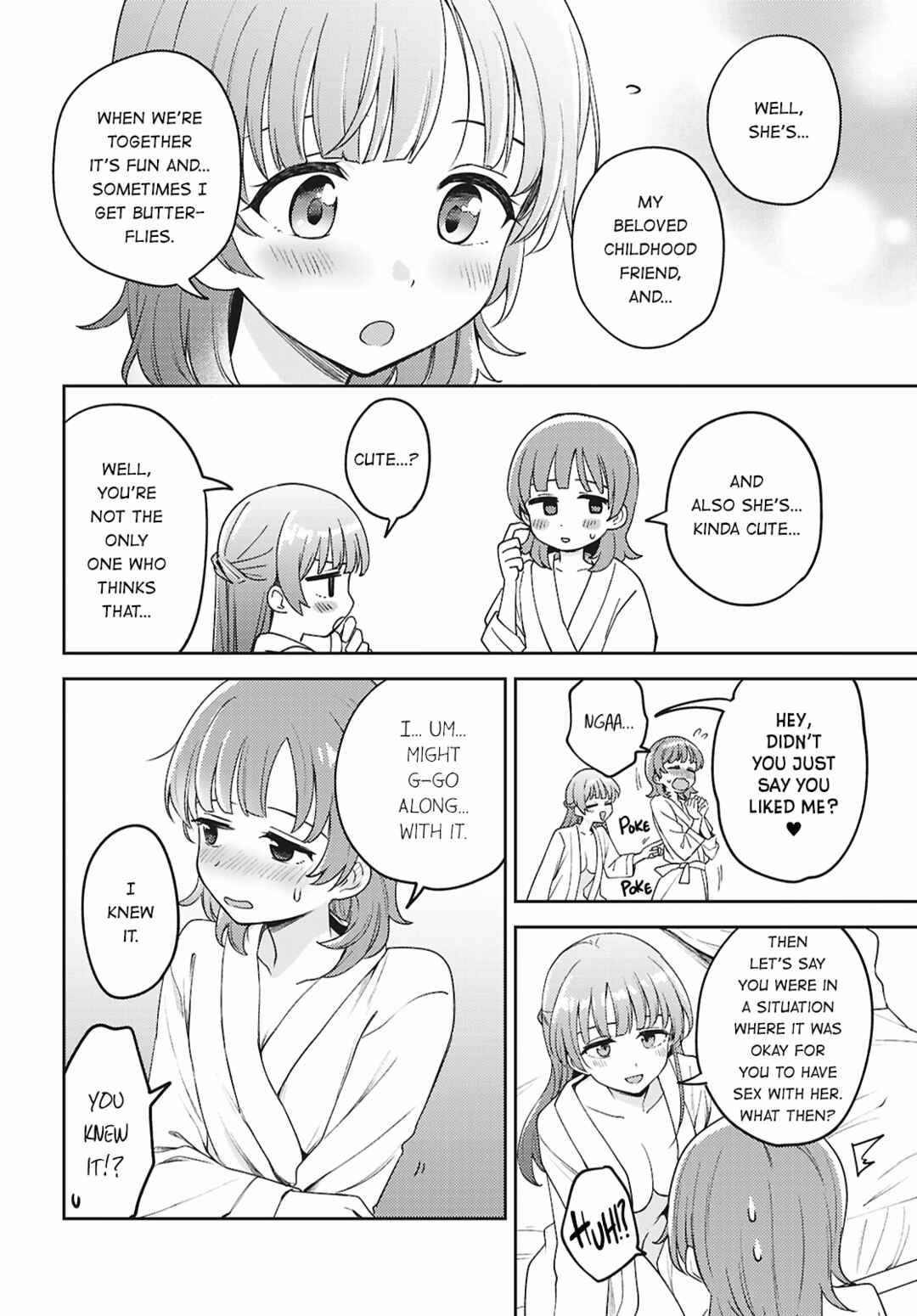 Asumi-chan wa Les Fuuzoku ni Kyoumi ga Arimasu! Chapter 30 - Page 24