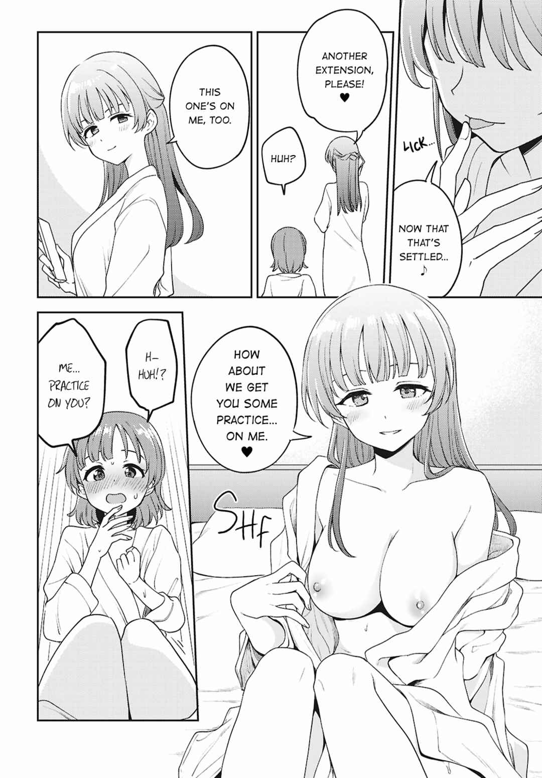 Asumi-chan wa Les Fuuzoku ni Kyoumi ga Arimasu! Chapter 30 - Page 28