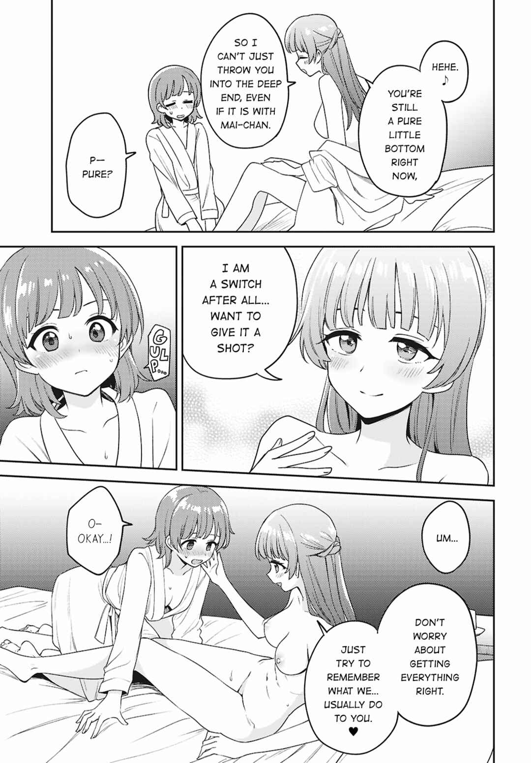 Asumi-chan wa Les Fuuzoku ni Kyoumi ga Arimasu! Chapter 30 - Page 29