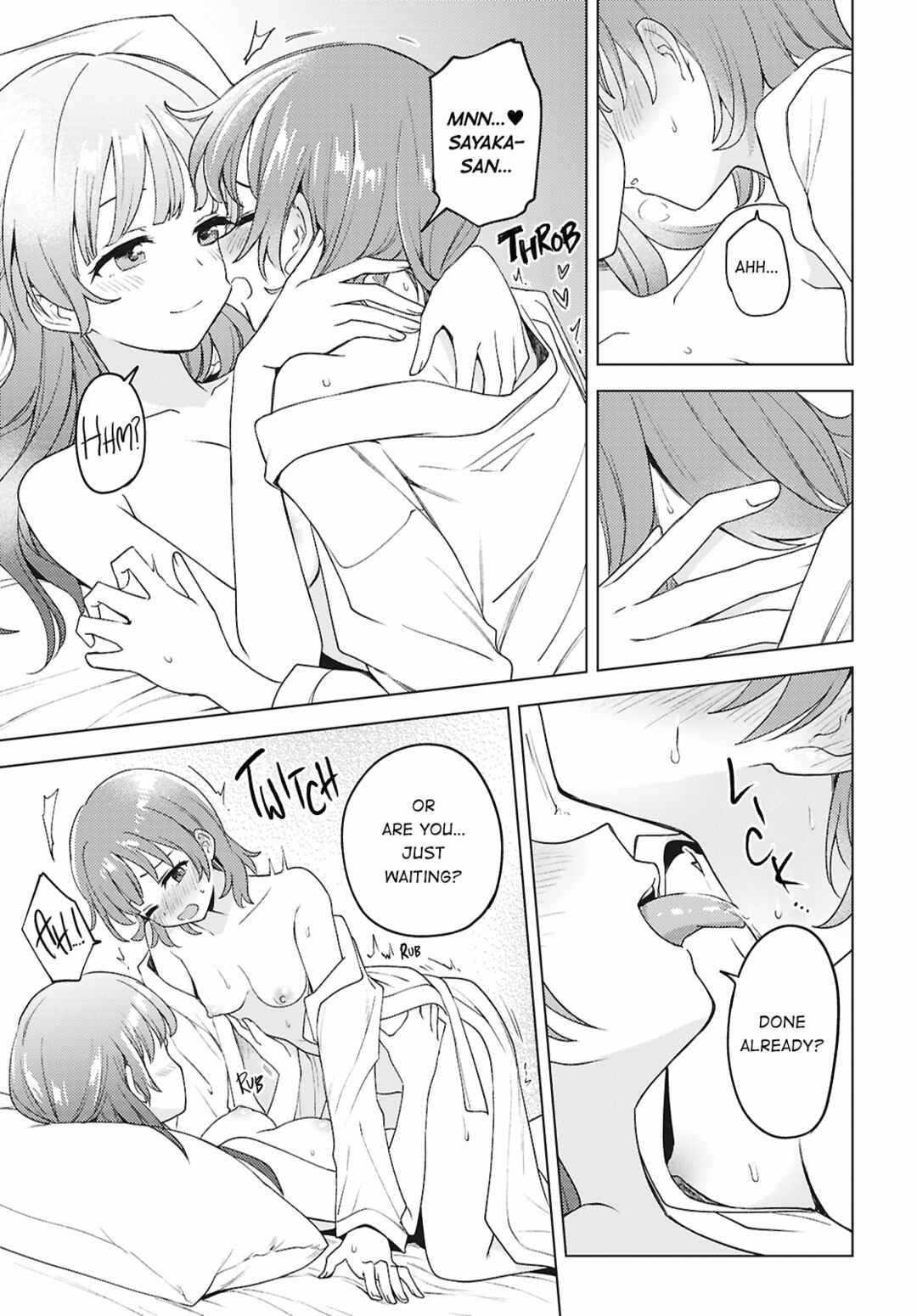 Asumi-chan wa Les Fuuzoku ni Kyoumi ga Arimasu! Chapter 30 - Page 31