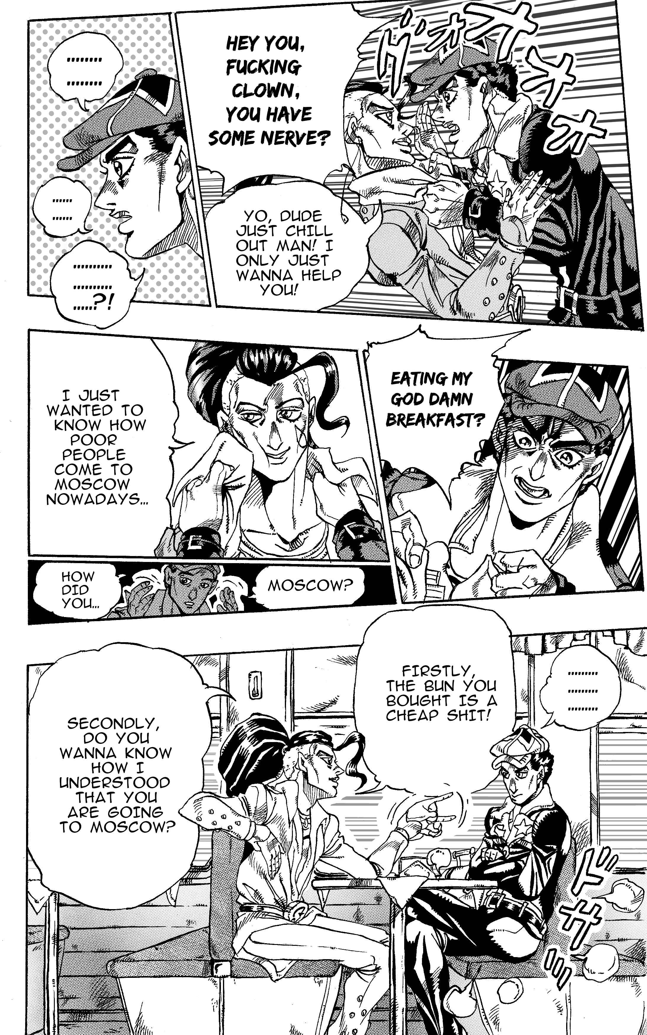 JoJo's Bizarre Adventure - Moscow Calling (Doujinshi) Chapter 6 - Page 8