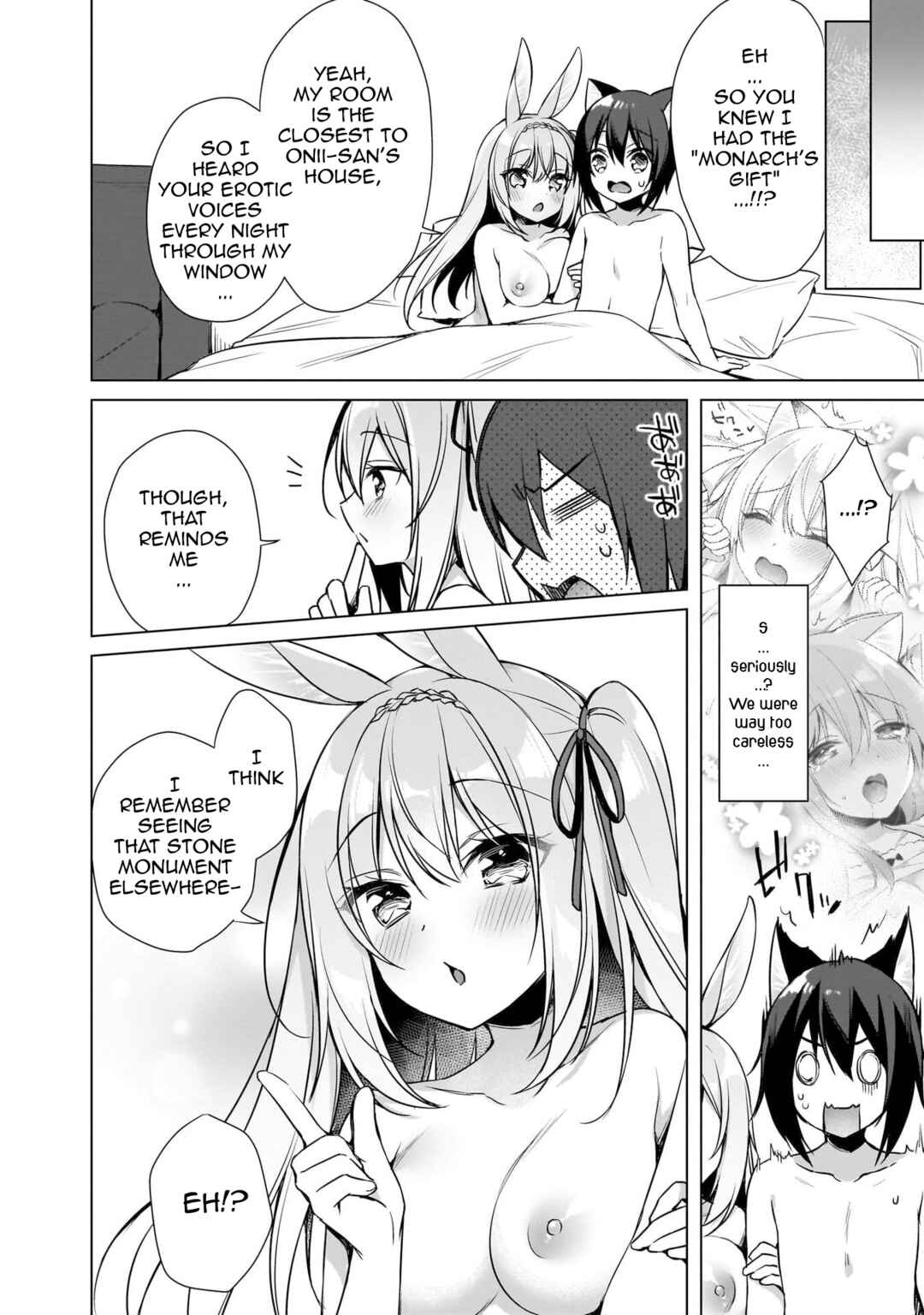 Boku no Risou no Isekai Seikatsu - Tensei shitara Kemomimi Musume darake no Sekai de Harem ni Chapter 7 - Page 28