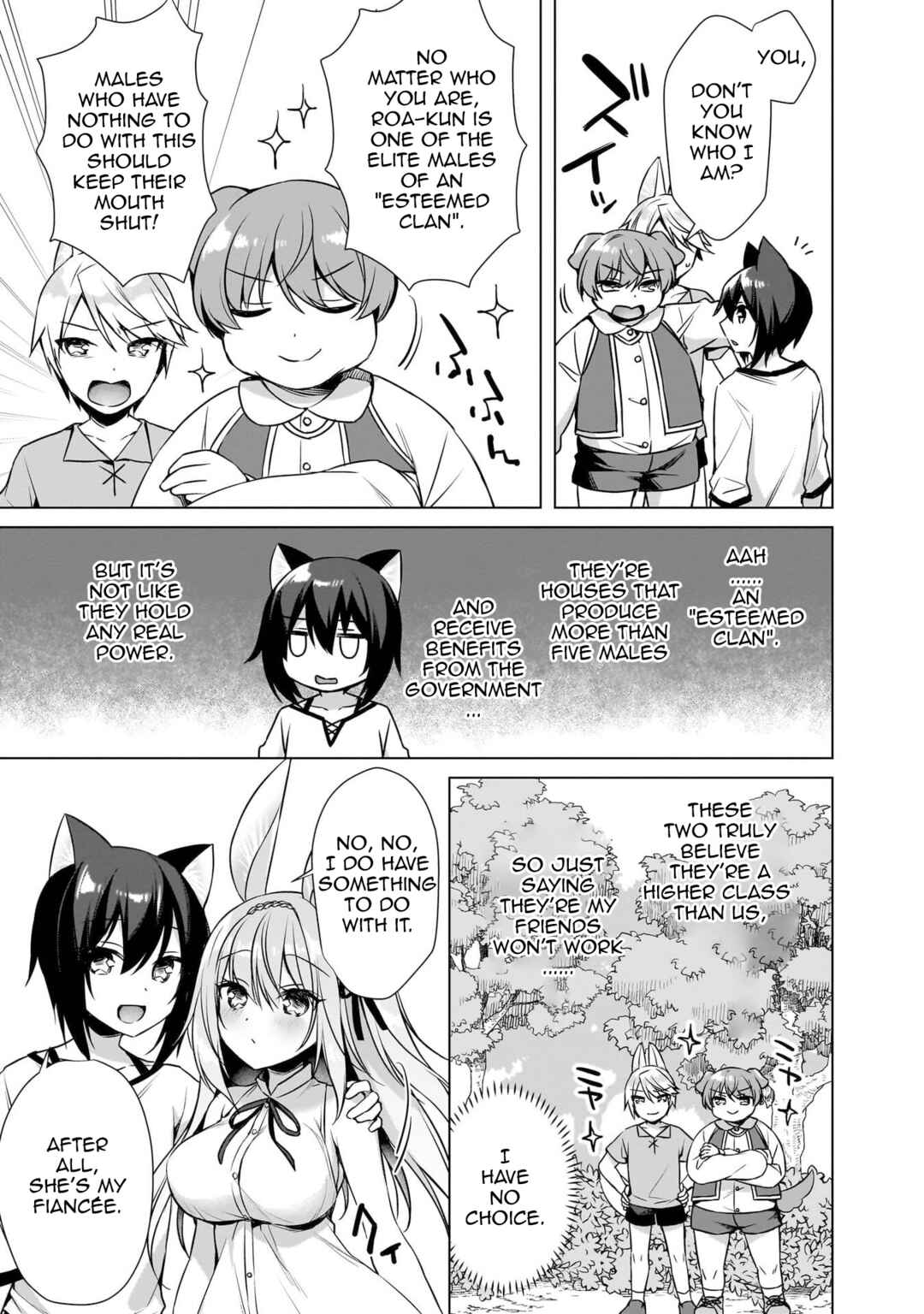 Boku no Risou no Isekai Seikatsu - Tensei shitara Kemomimi Musume darake no Sekai de Harem ni Chapter 7 - Page 7