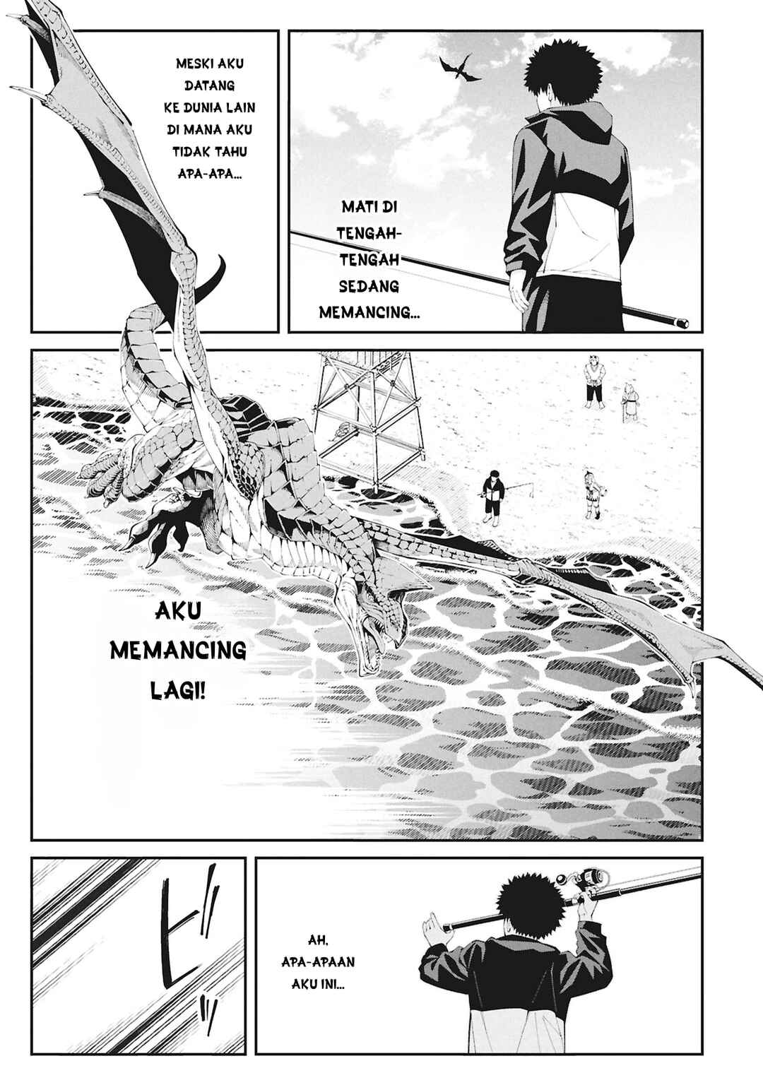Tsurizao Hitotsu de Isekai Hourou Chapter 1 - Page 40