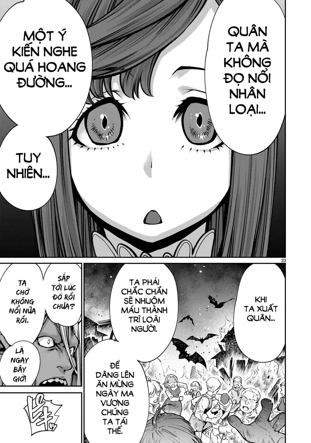 Saikyou Skill "Inochigoi" de Kuyashii Kedo Musou Shichau Moto Maou-sama no Sekai Seifuku Katsudou Chapter 6 - Page 21