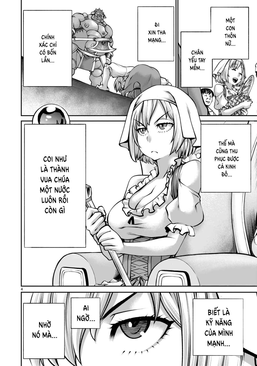 Saikyou Skill "Inochigoi" de Kuyashii Kedo Musou Shichau Moto Maou-sama no Sekai Seifuku Katsudou Chapter 6 - Page 4