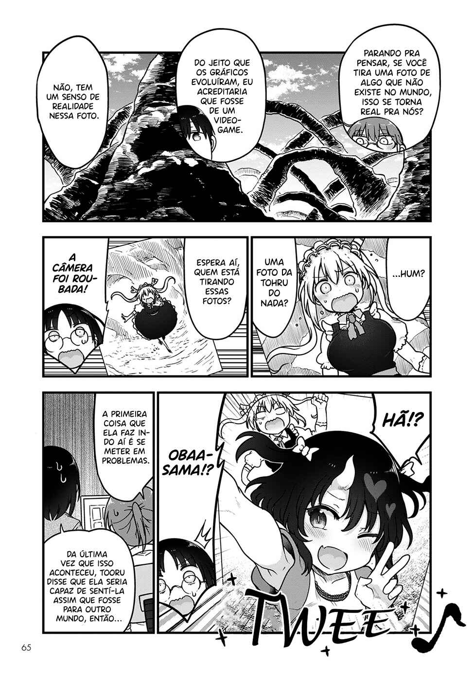 Kobayashi-san Chi no Maid Dragon Chapter 121 - Page 12