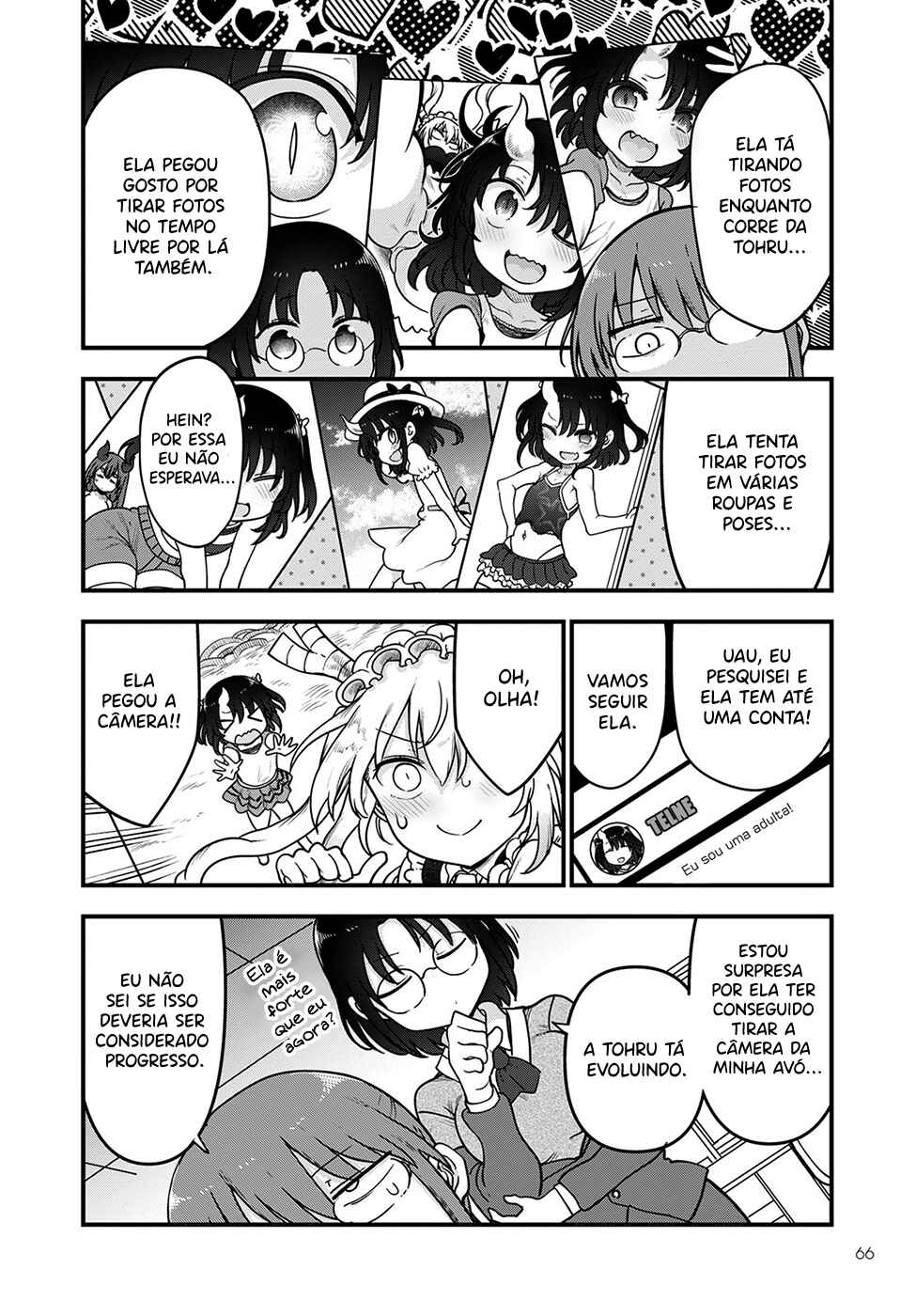 Kobayashi-san Chi no Maid Dragon Chapter 121 - Page 13