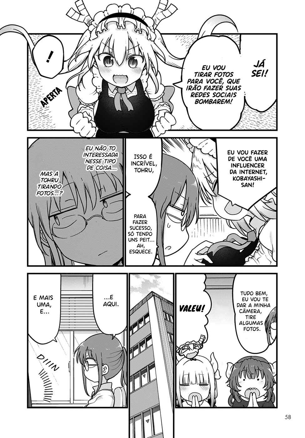 Kobayashi-san Chi no Maid Dragon Chapter 121 - Page 5