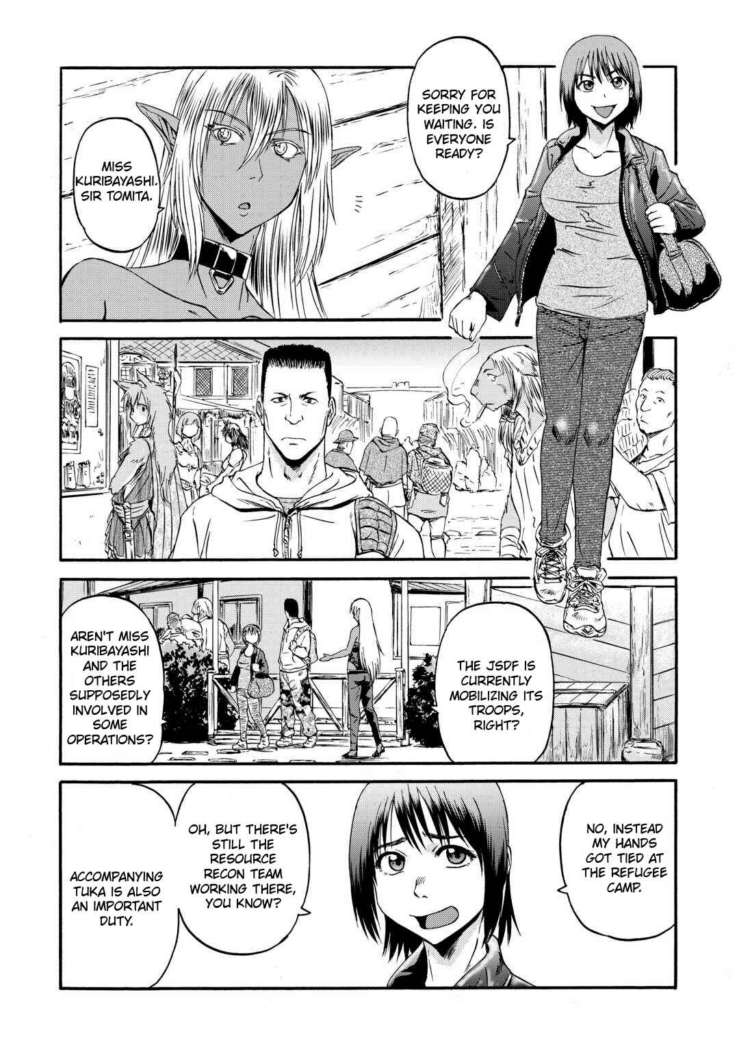 GATE - Jieitai Kanochi nite, Kaku Tatakaeri Chapter 123 - Page 21
