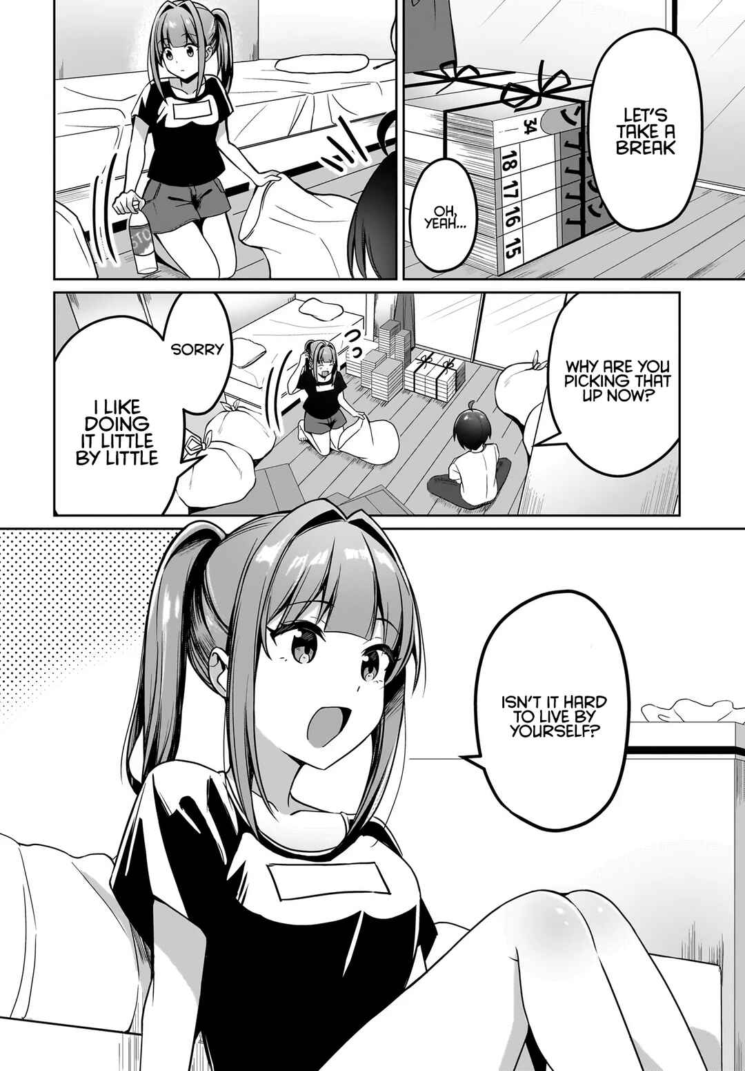 Maigo no Onnanoko wo Ie made Todoketara, Genkan kara Detekita no wa Gakunen Ichi no Bishoujo deshita Chapter 3 - Page 4