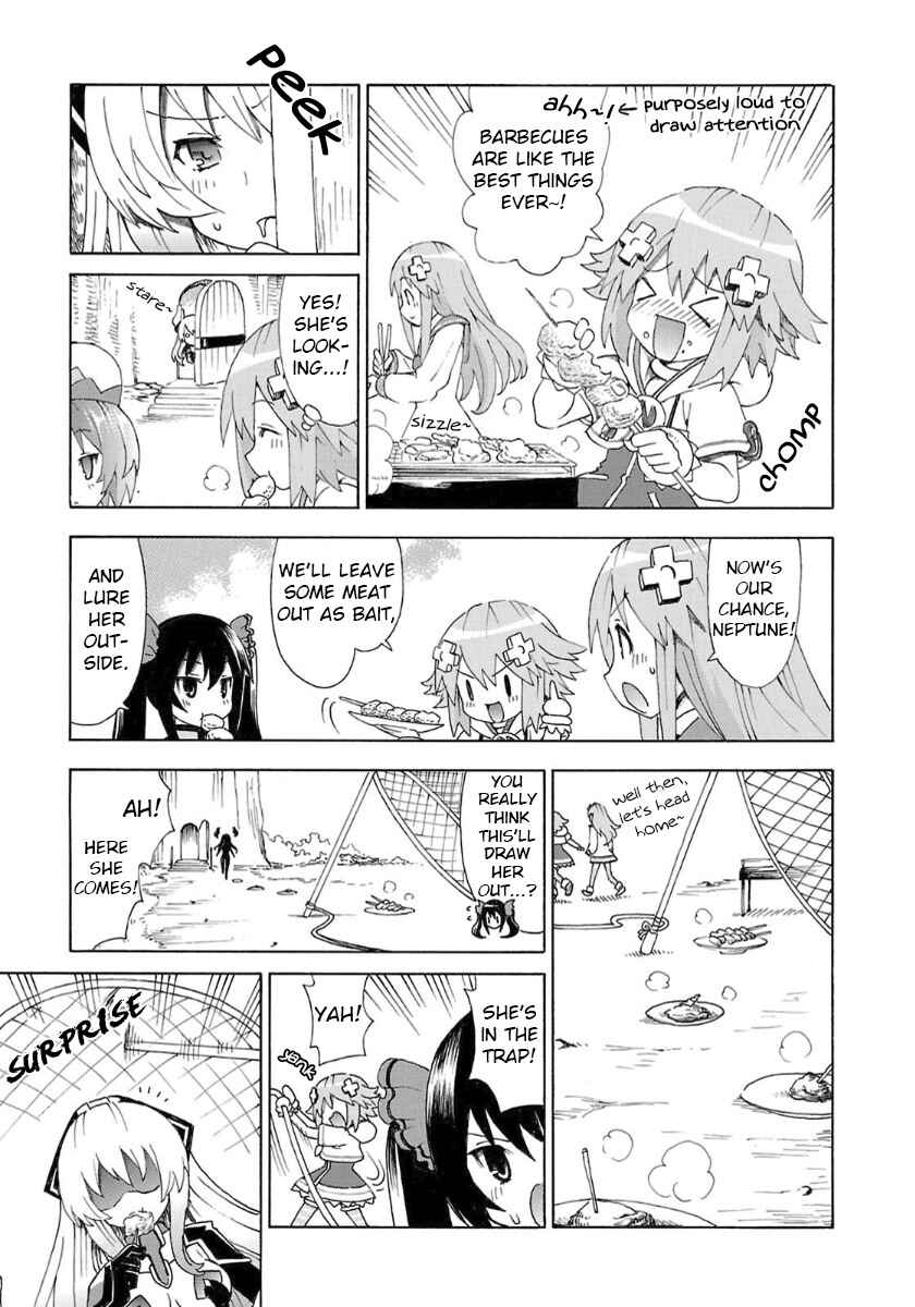 Choujigen Game Neptune - Megami Tsuushin Chapter 35 - Page 9