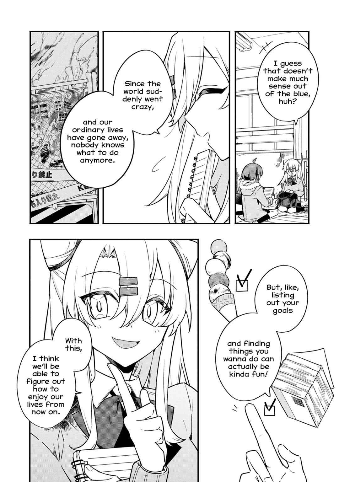 Hajimete no Otomodachi wa Zombie deshita Chapter 2 - Page 5