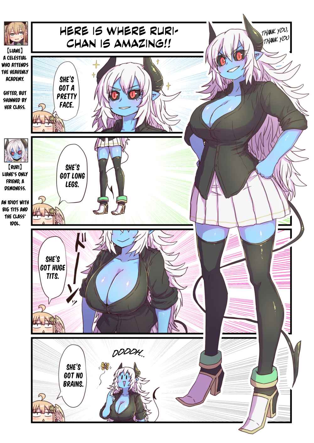 Blue Skin, Big Tits and a Fucking Loner Chapter 7.3 - Page 3