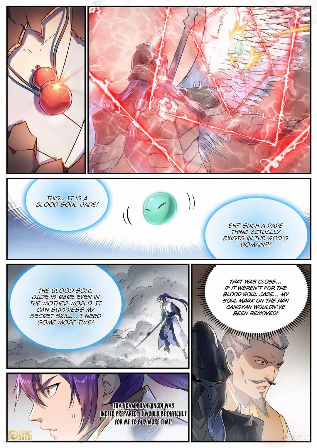 Bǎiliàn Chéngshén Chapter 1100 - Page 11