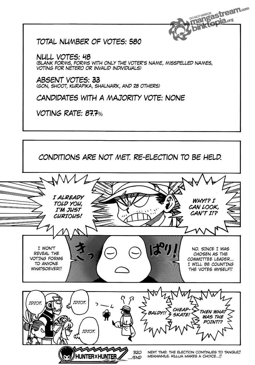 Hunter x Hunter Chapter 320 - Page 16
