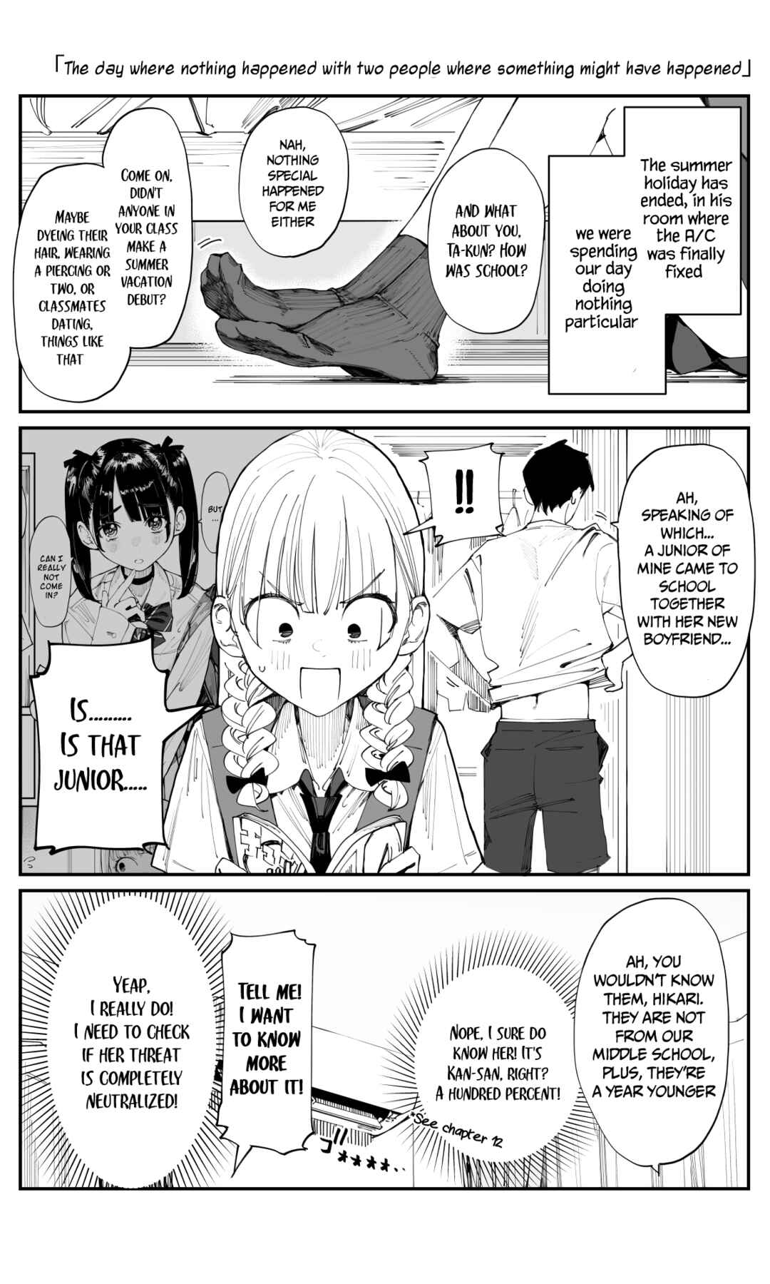 Imasara desuga, Osananajimi o Suki ni Natteshimaimashita Chapter 18 - Page 1