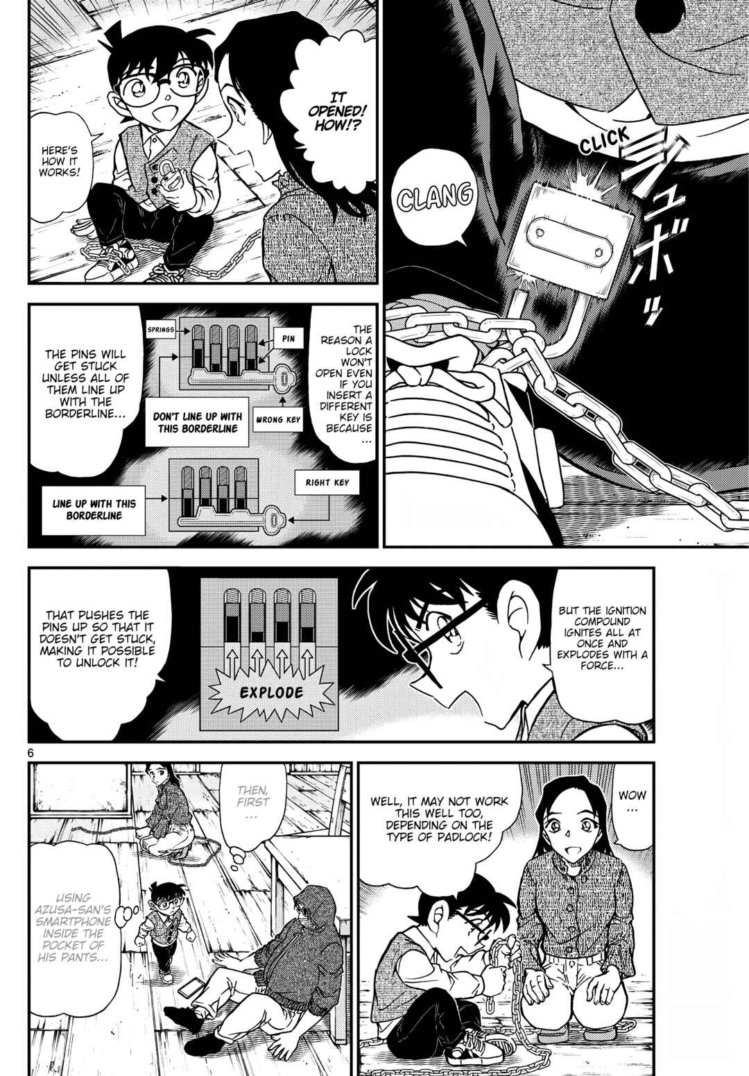 Detective Conan Chapter 1128 - Page 8