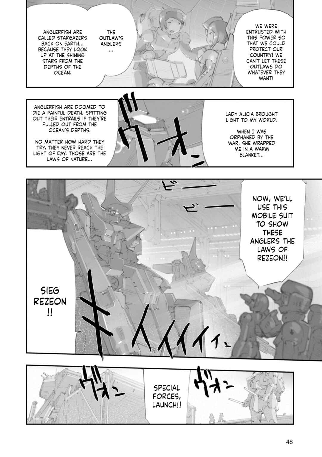 Advance of Zeta Re-Boot: Gundam Inle - Black Rabbit Had a Dream Chapter 5 - Page 18