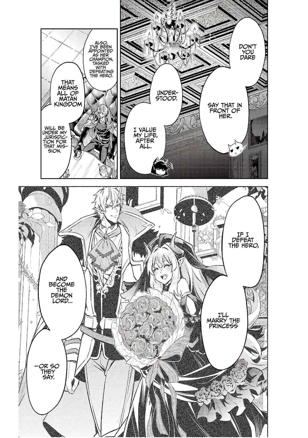 Tensei Shitara Joban de Shinu Chuu-Boss datta - Heroine Kenzokuka de Ikinokoru Chapter 11 - Page 46