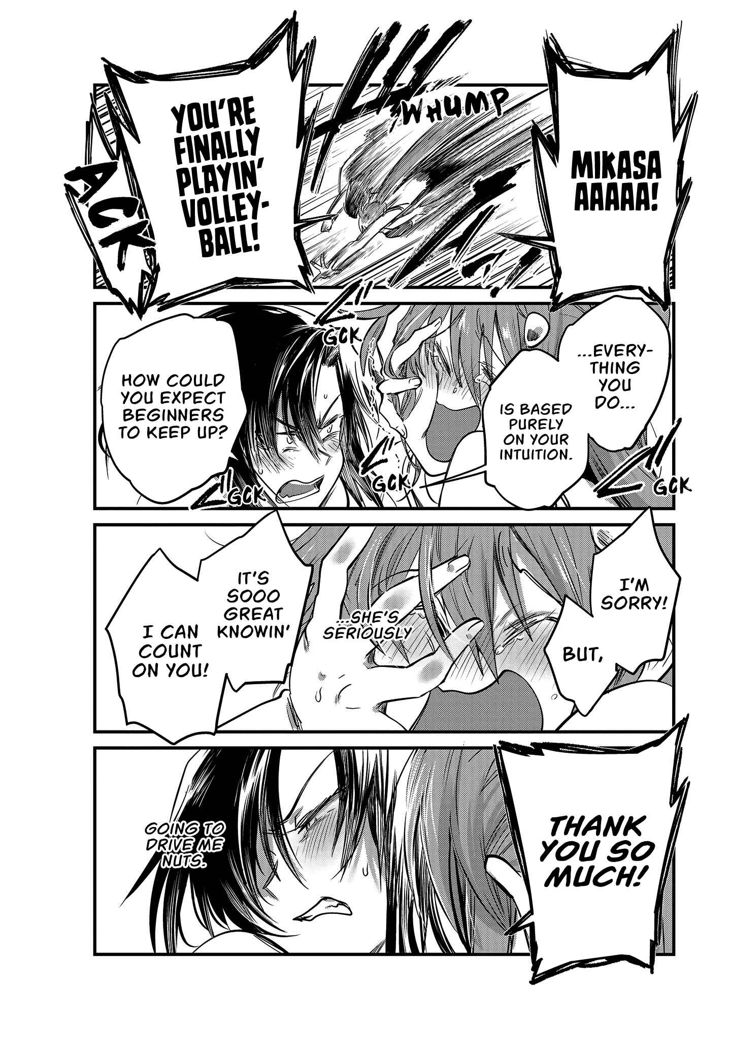 Hinata and Mikasa Chapter 5 - Page 11