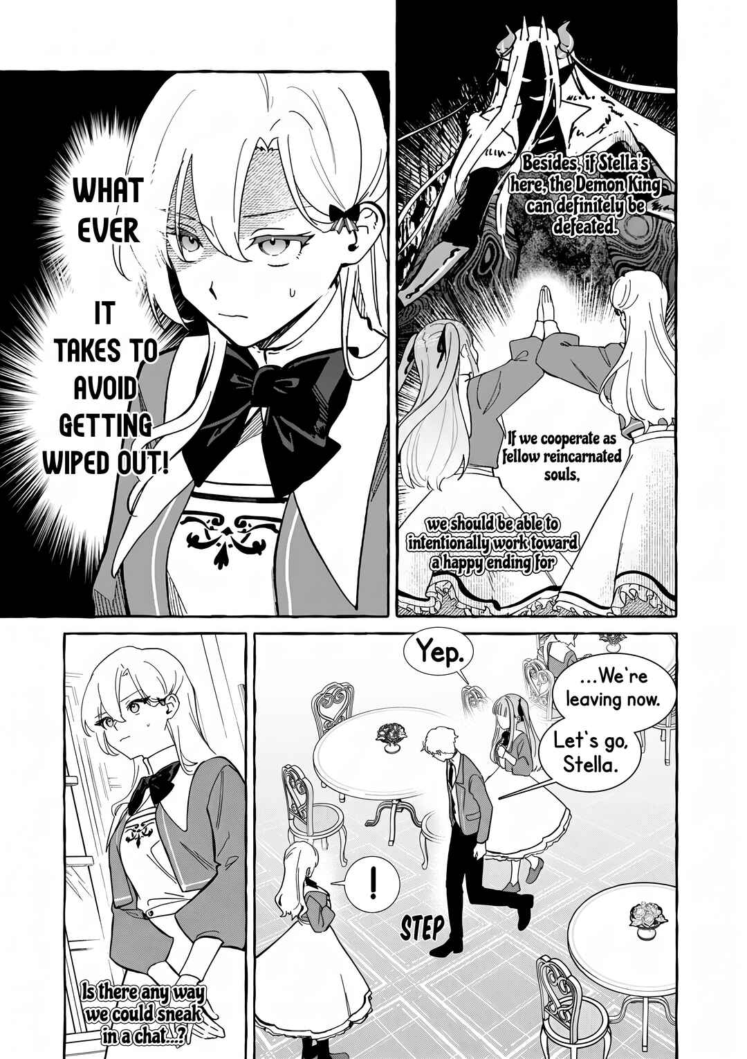 Hametsu o Hikaeta Akuyaku Reijō ga Muri Shite Heroine wo Enjita Kekka Taida na Yosei ga Akogare Nanoni, Daini Oji no Dekiai Route ni Konwakuchu Chapter 11.1 - Page 14