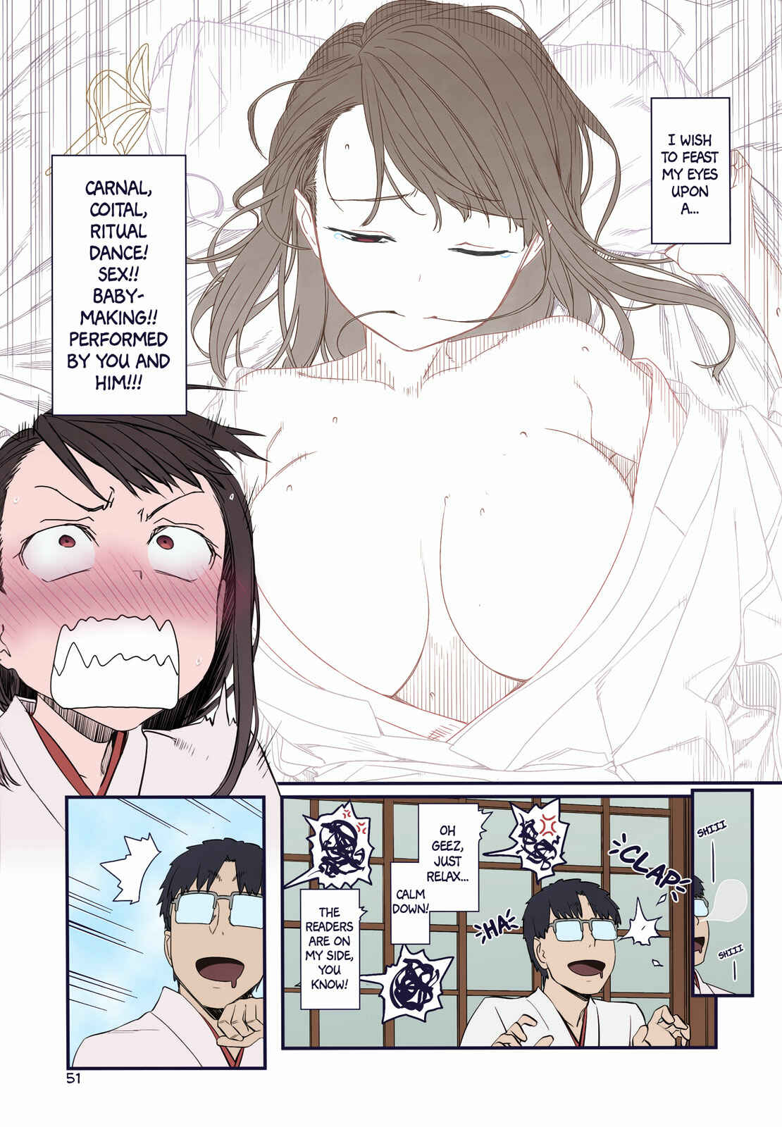 Getsuyoubi no Tawawa (Twitter Webcomic) (Fan Colored) Chapter 22 - Page 25