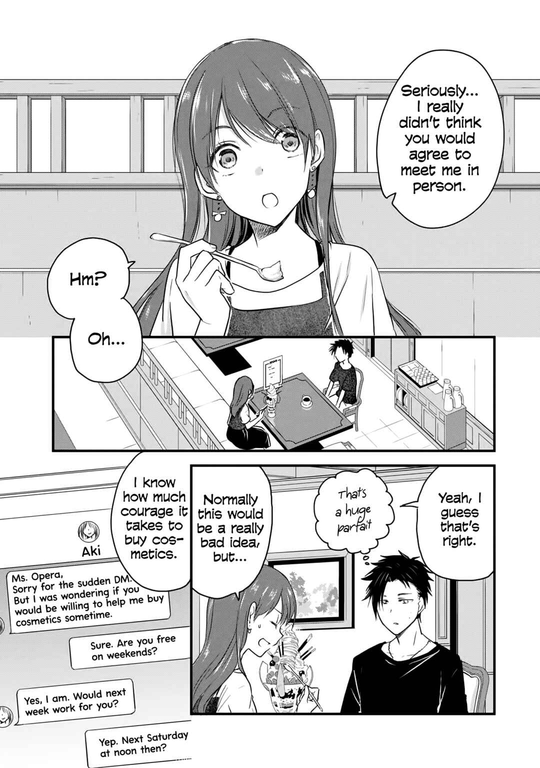 Josou Shite Off-kai ni Sanka Shite mita. Chapter 60 - Page 1