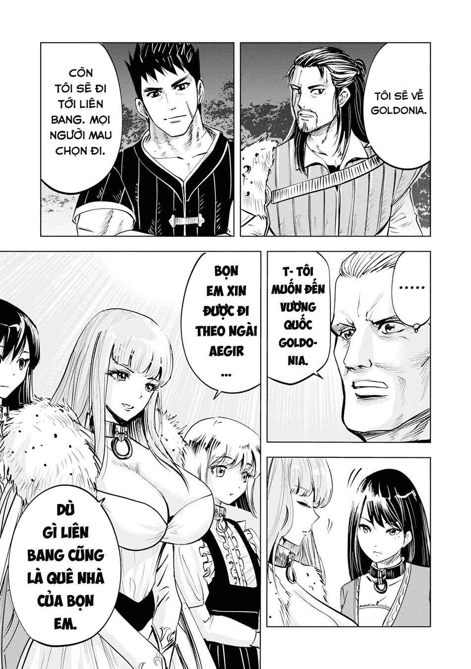 Oukoku e Tsuzuku Michi - Dorei Kenshi no Nariagari Harem Life Chapter 14 - Page 28