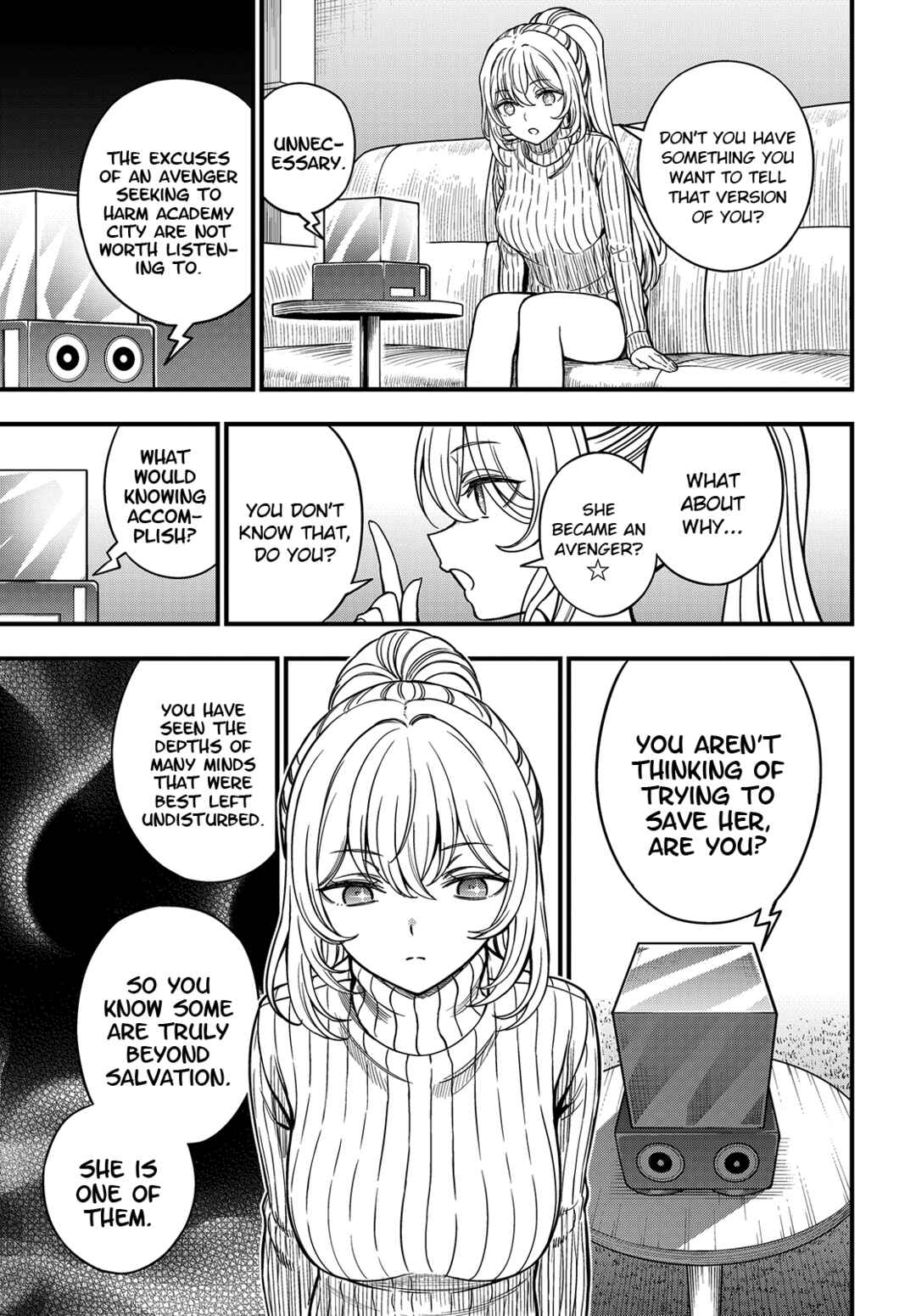 Toaru Majutsu no Index Gaiden - Toaru Kagaku no Mental Out Chapter 33 - Page 11