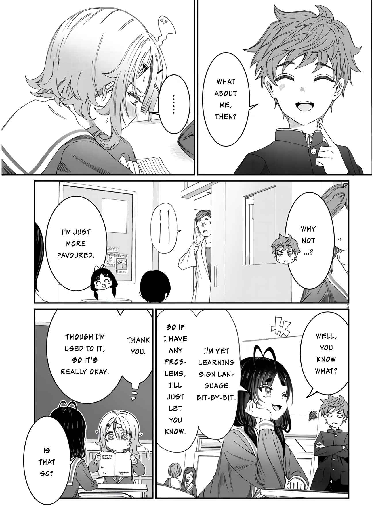 Kimi wa Yakamashi Tojite yo Kuchi wo! Chapter 5 - Page 5