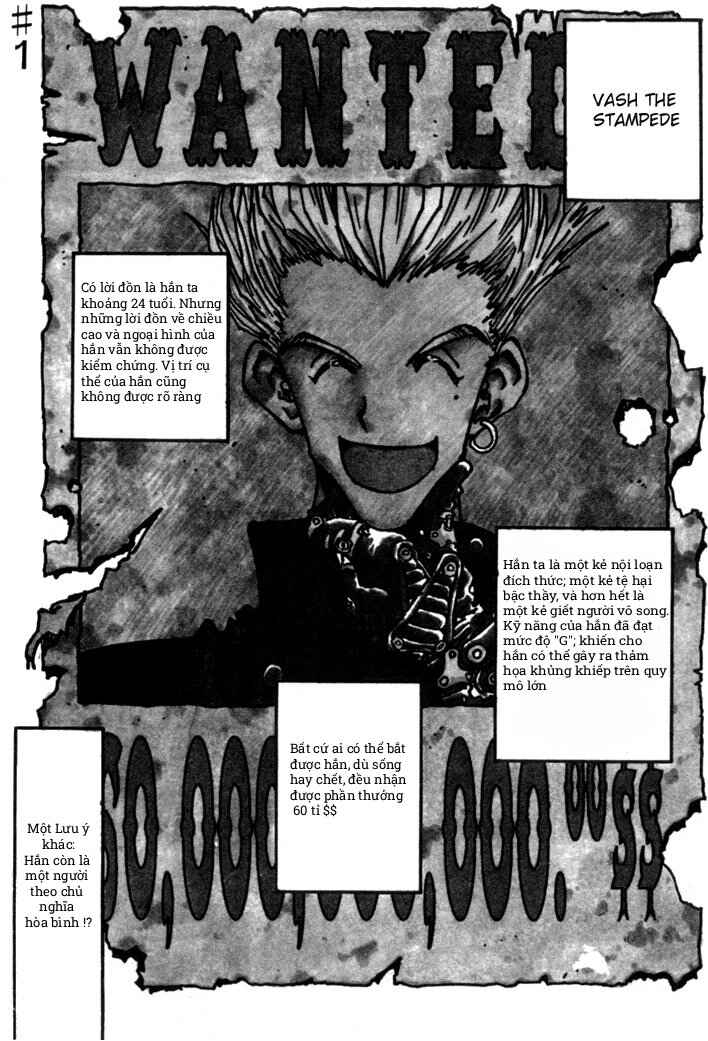 Trigun Chapter 1 - Page 1