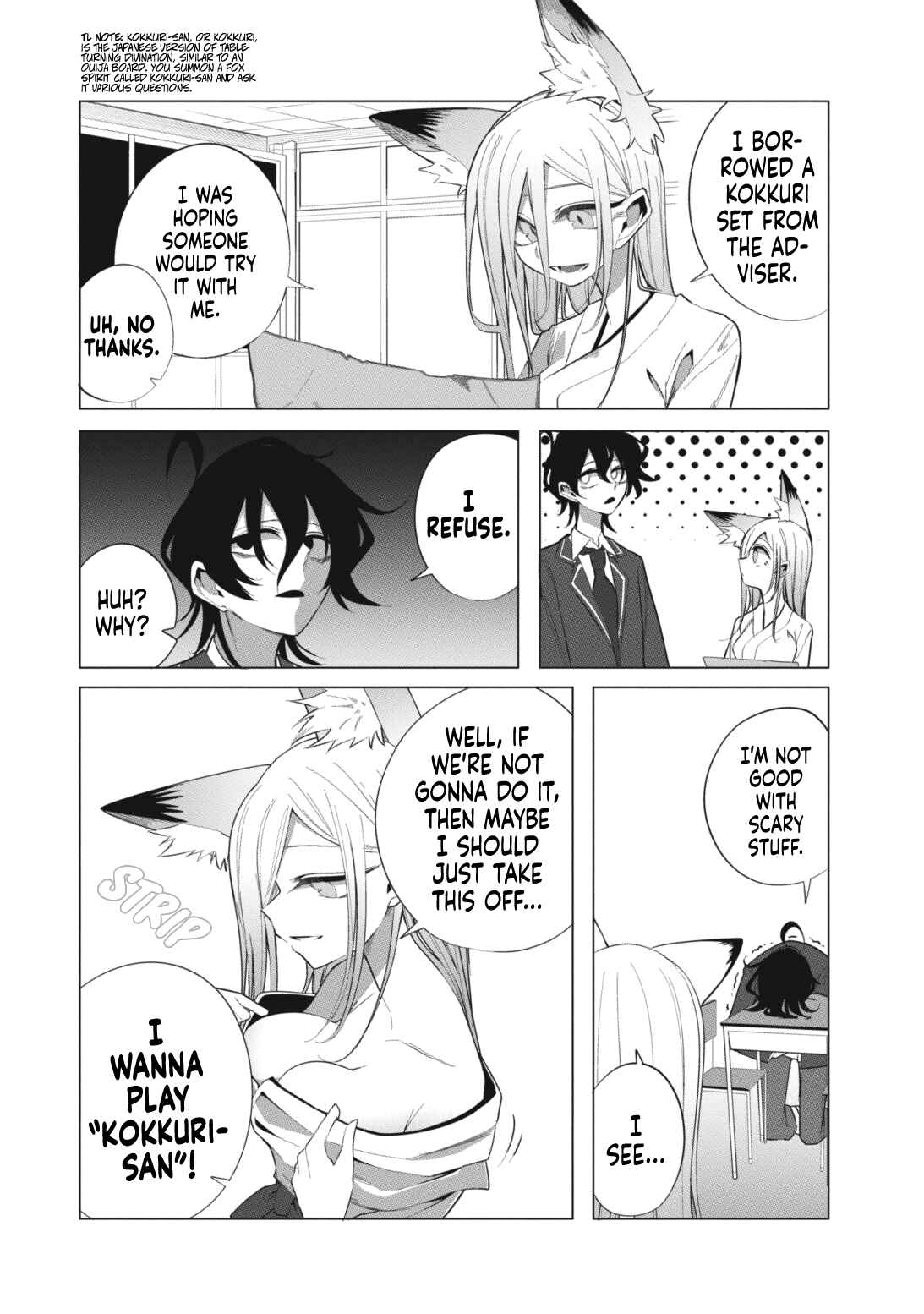 Mizuki-senpai no Koi Uranai Chapter 13 - Page 2