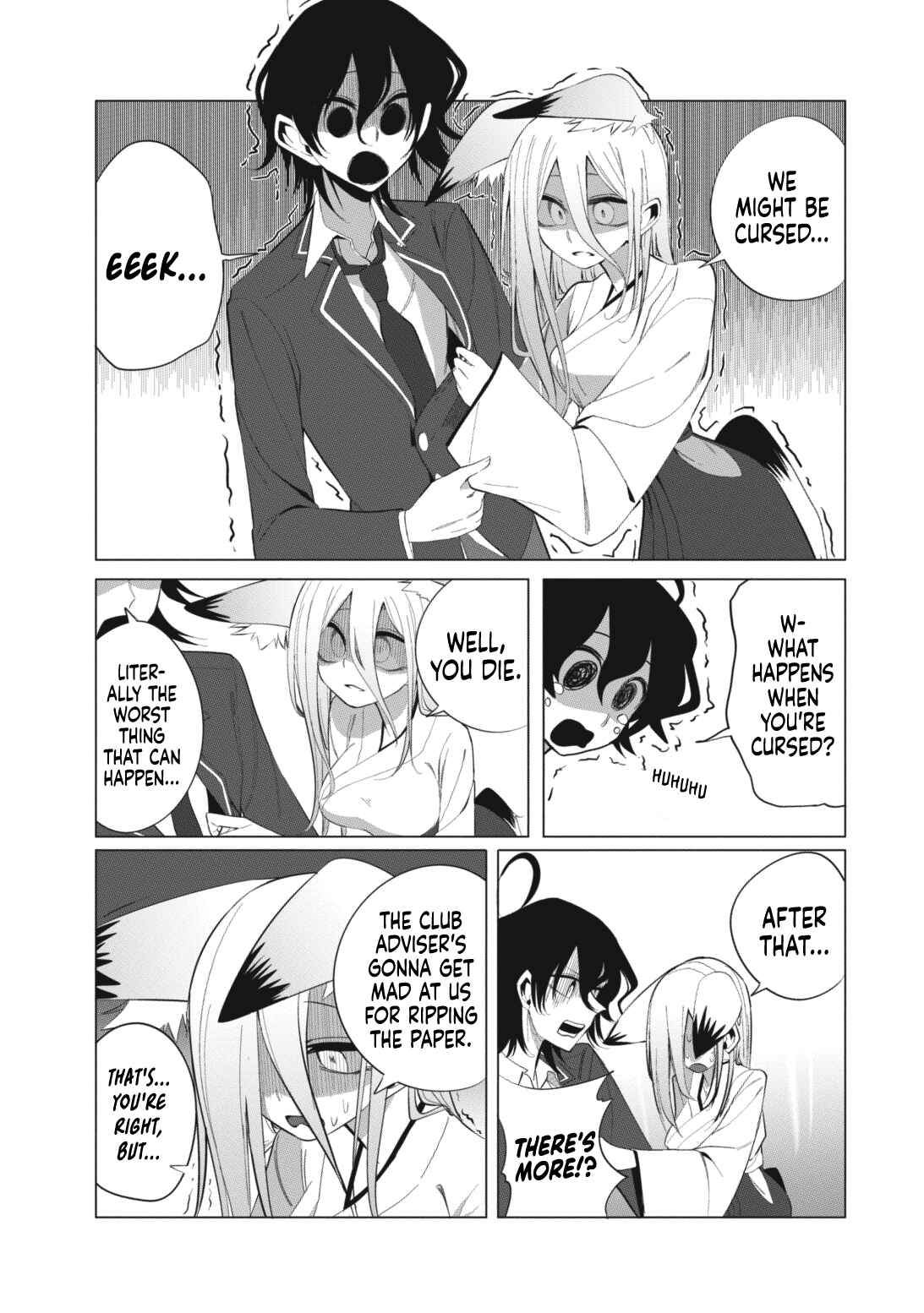 Mizuki-senpai no Koi Uranai Chapter 13 - Page 9