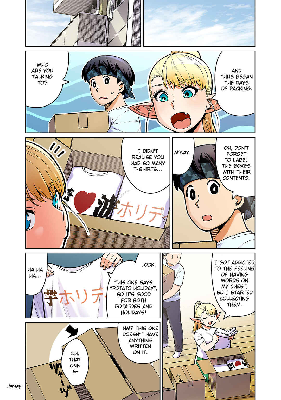 Shin Elf-san wa Yaserarenai. (Official Colored) Chapter 15 - Page 21