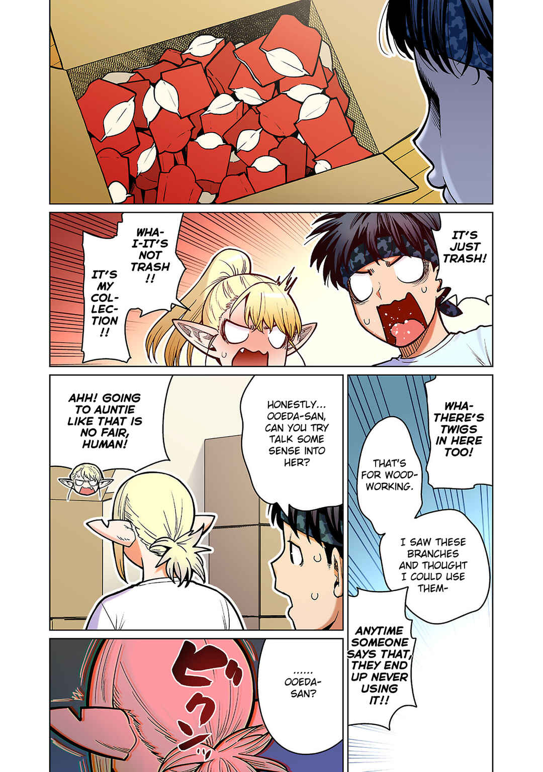 Shin Elf-san wa Yaserarenai. (Official Colored) Chapter 15 - Page 22