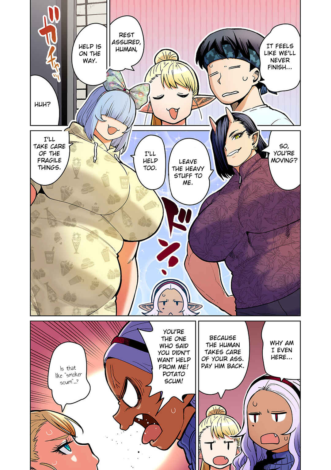 Shin Elf-san wa Yaserarenai. (Official Colored) Chapter 15 - Page 24