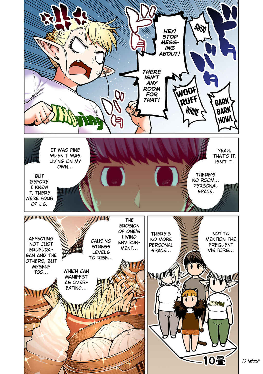 Shin Elf-san wa Yaserarenai. (Official Colored) Chapter 15 - Page 8