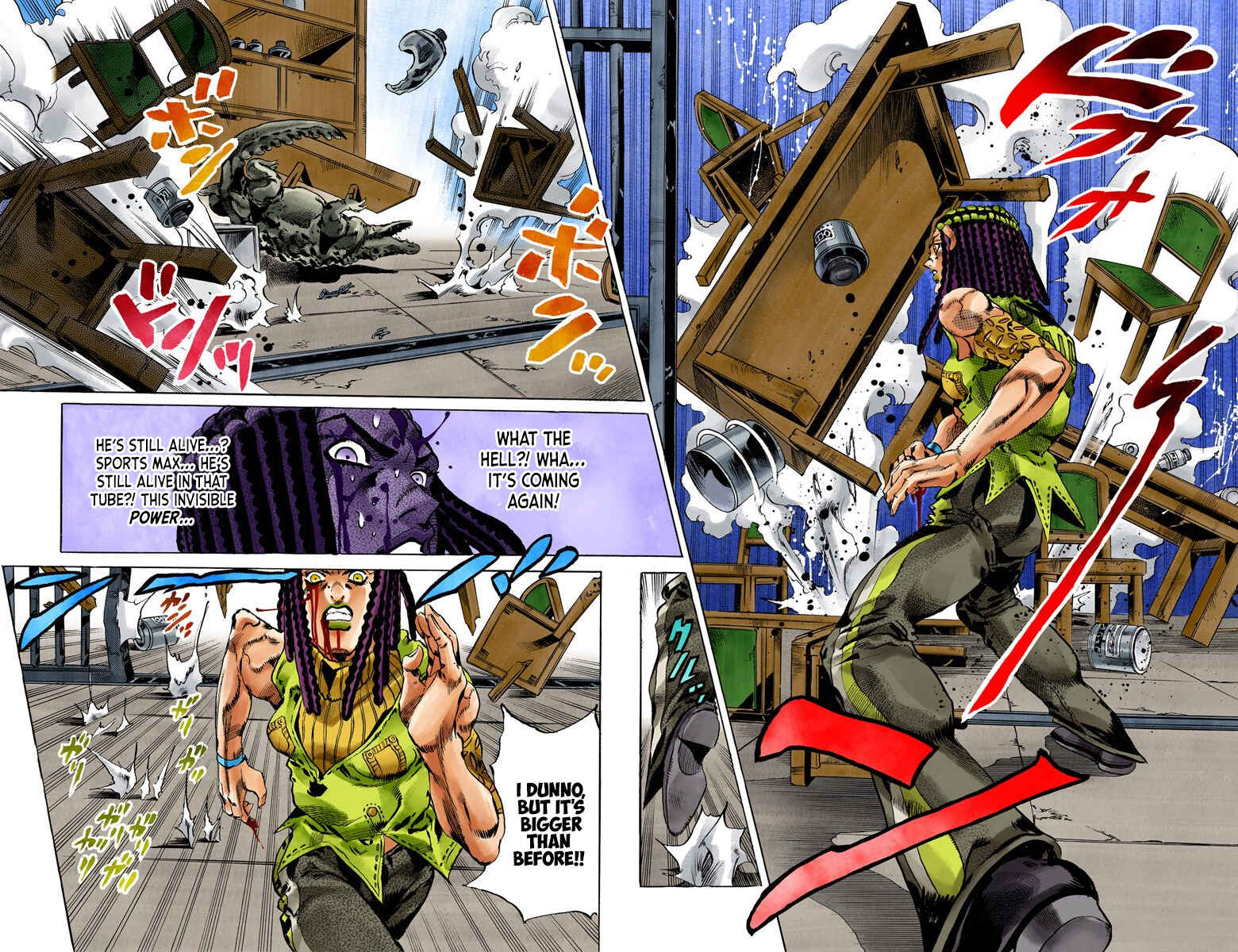 JoJo no Kimyou na Bouken: Part 6 - Stone Ocean Color-ban Chapter 53 - Page 13