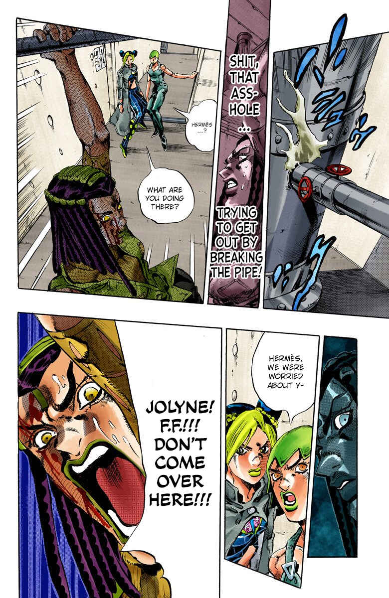 JoJo no Kimyou na Bouken: Part 6 - Stone Ocean Color-ban Chapter 53 - Page 16
