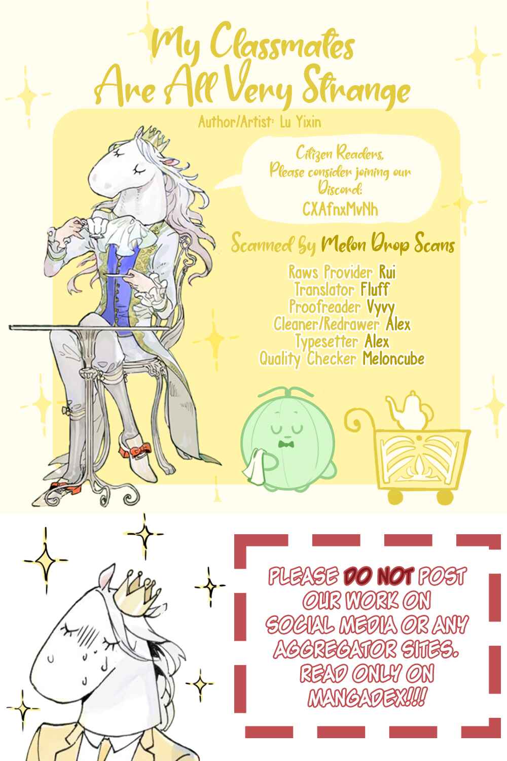My Classmates Are All Very Strange Chapter 3 - Page 1