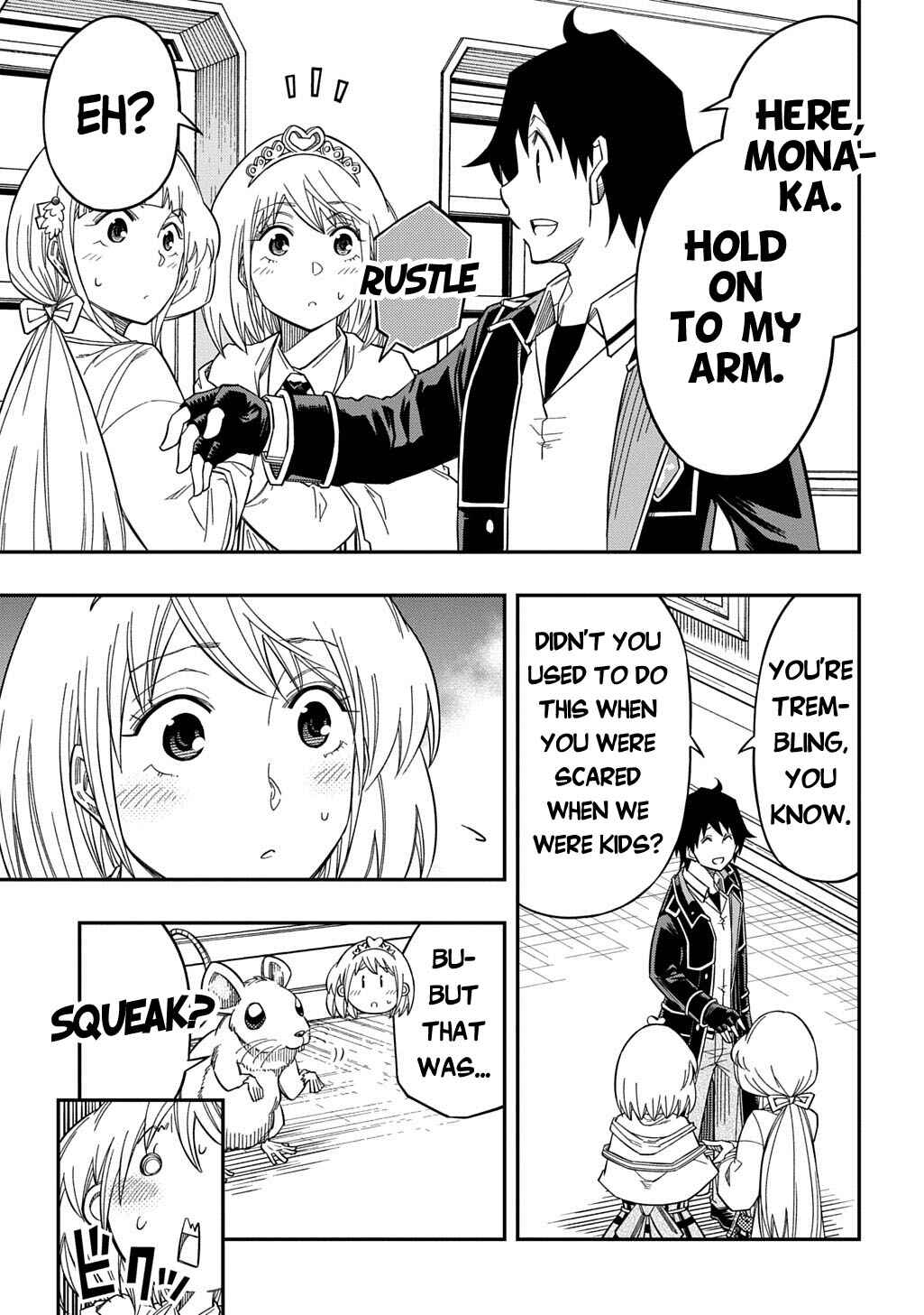 Kiyoubinbou, Jou wo Tateru: Kaitaku Gakuen no Rettousei na no ni, Joukyuu-shoku no Skill to Mahou ga Subete Tsukaemasu Chapter 28 - Page 14