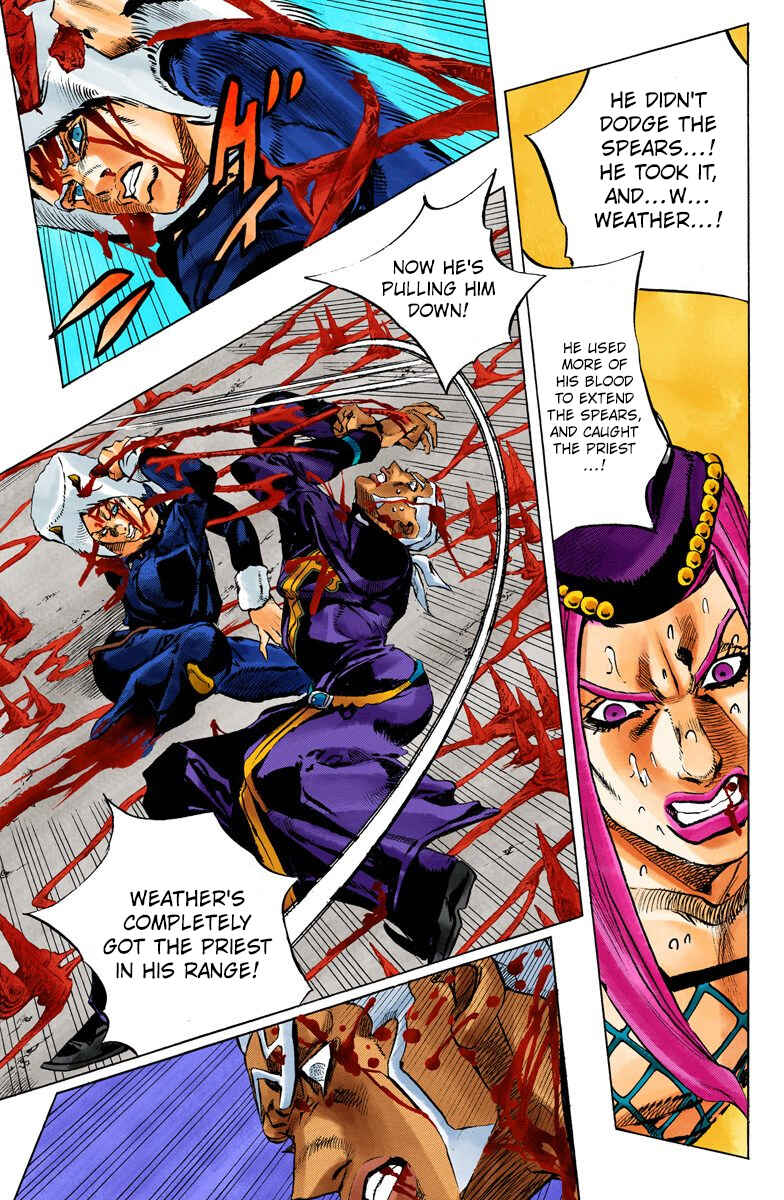 JoJo no Kimyou na Bouken: Part 6 - Stone Ocean Color-ban Chapter 136 - Page 6