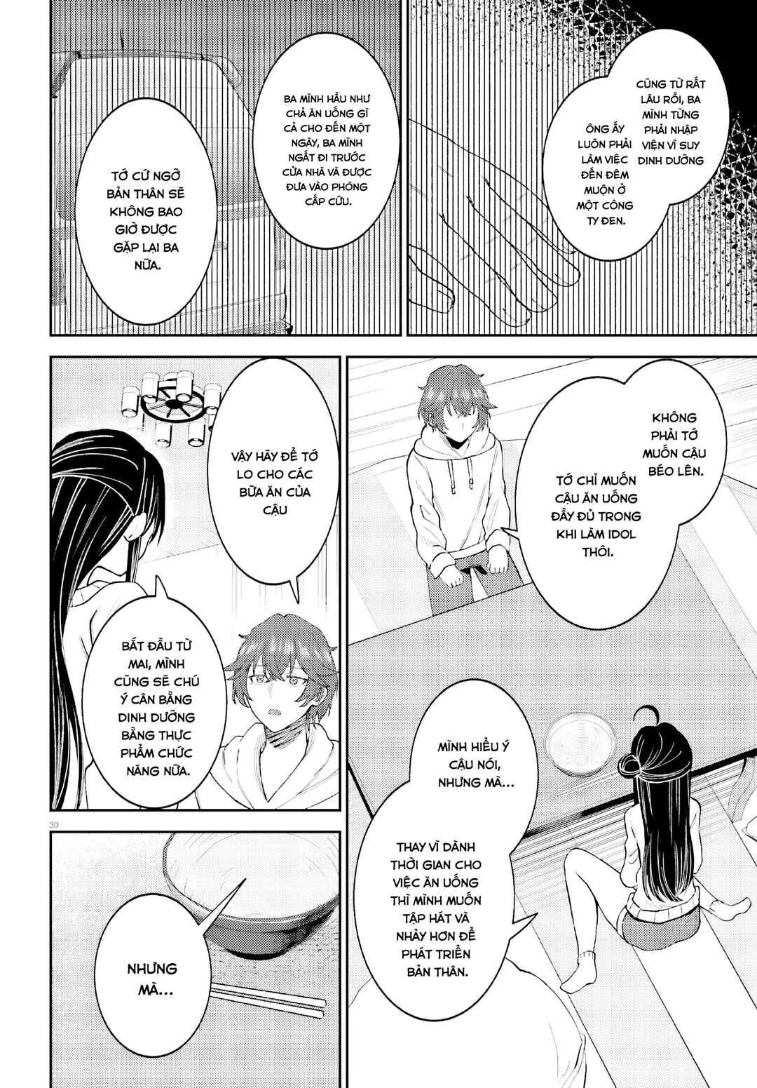Ore no Haitoku Meshi wo Onedari Sezu ni Irarenai, Otonari no Top Idol-sama Chapter 1 - Page 30