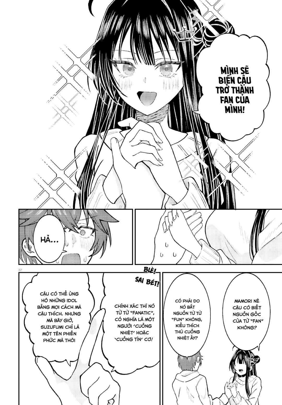 Ore no Haitoku Meshi wo Onedari Sezu ni Irarenai, Otonari no Top Idol-sama Chapter 1 - Page 32