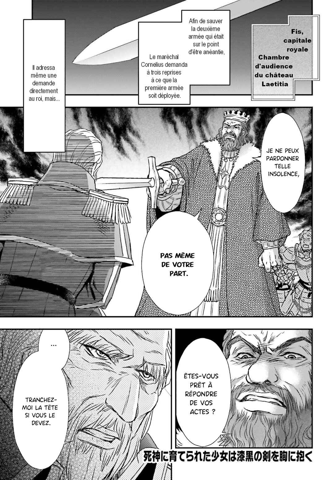 Shinigami ni Sodaterareta Shoujo wa Shikkoku no Tsurugi o Mune ni Idaku Chapter 50 - Page 1