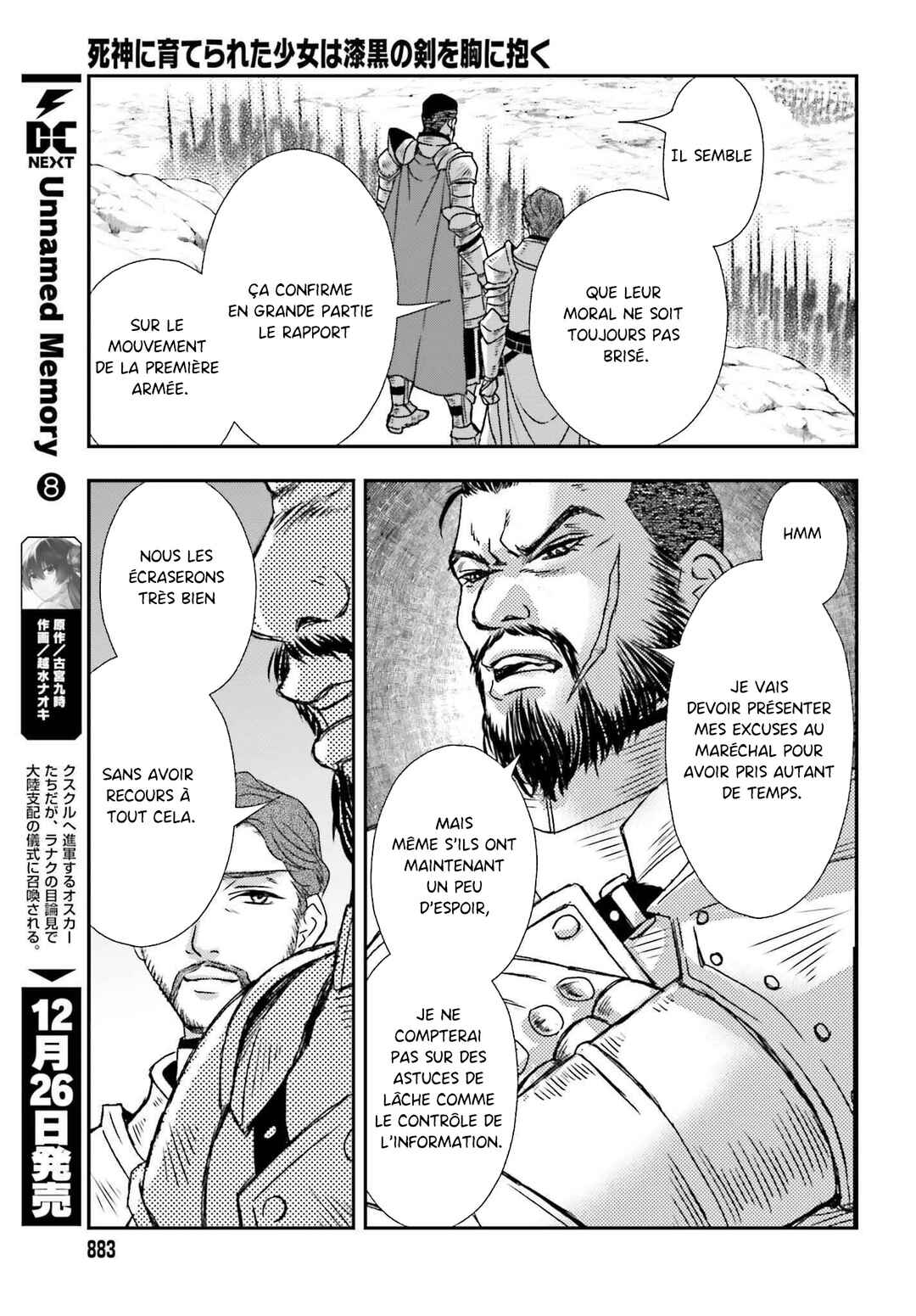 Shinigami ni Sodaterareta Shoujo wa Shikkoku no Tsurugi o Mune ni Idaku Chapter 50 - Page 7
