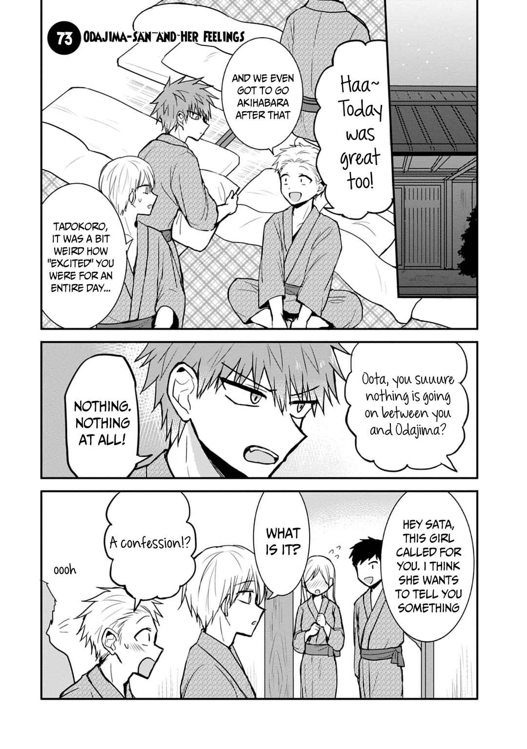 Kao ni Denai Kashiwada-san to Kao ni Deru Oota-kun Chapter 73 - Page 2