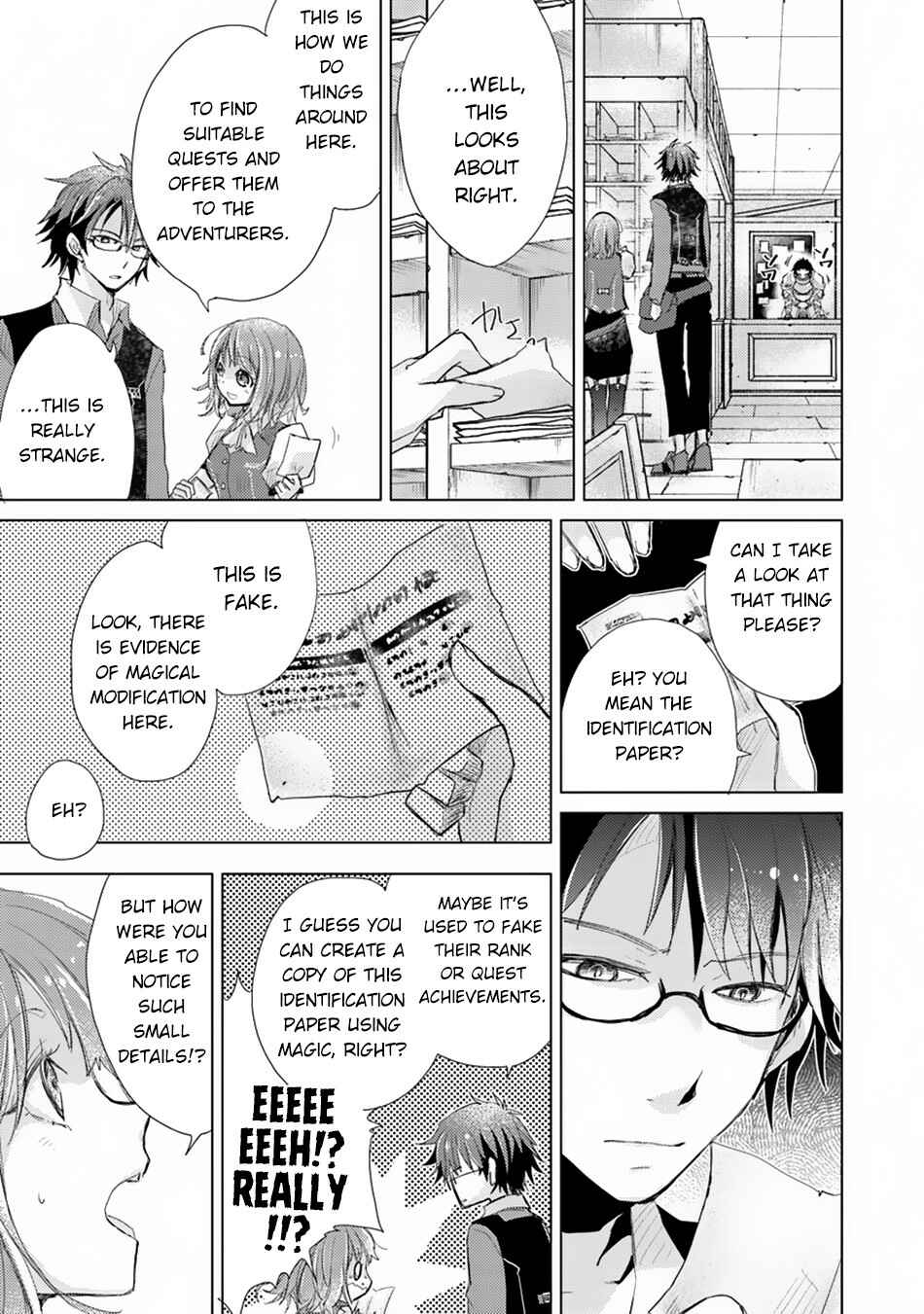 Hazure Skill "Kage ga Usui" o Motsu Guild Shokuin ga, Jitsu wa Densetsu no Ansatsusha Chapter 2 - Page 32