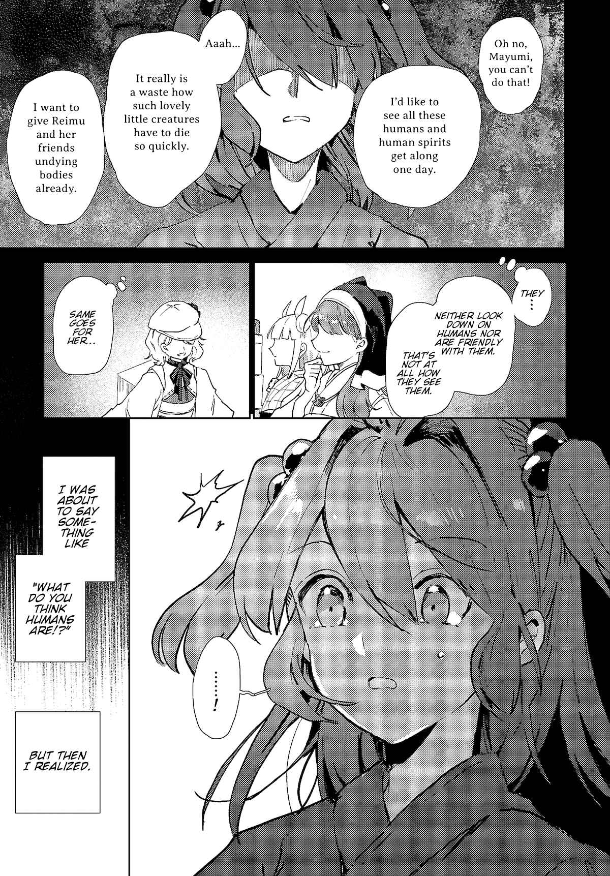 Touhou Project Niji Sousaku Series: Shinigami wa Kyou mo Fune wo Kogu Chapter 3 - Page 21